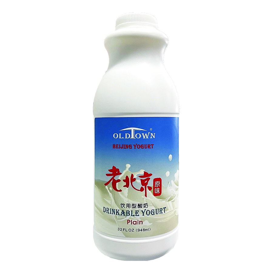 老北京原味饮用型酸奶（大瓶） Old Town Plain Yogurt Drinkable