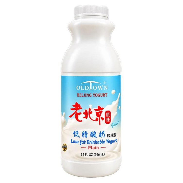 老北京低脂饮用型酸奶（原味） Low Fat Drinkable Yogurt, Plain